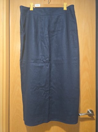 Falda ZARA azul marino