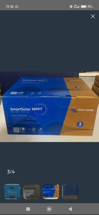 Regulador Victron SmartSolar MPPT 250/100 tr VECan