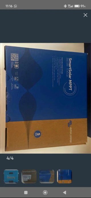 Regulador Victron SmartSolar MPPT 250/100 tr VECan