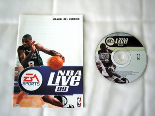 Juego PC NBA Live 99 CD ROM y manual original