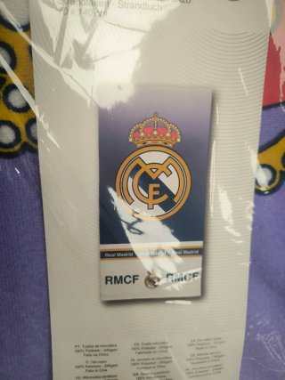 Toalla Real Madrid Oficial Nueva Precintada