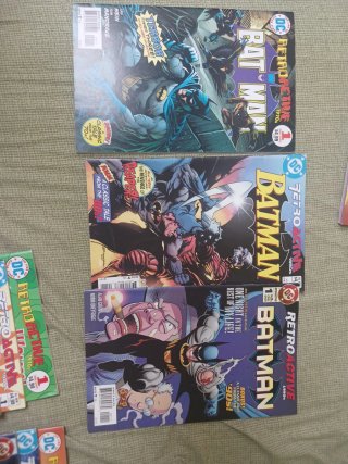 Retro Active DC INGLES 5LOTES DE 3