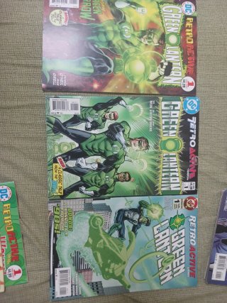 Retro Active DC INGLES 5LOTES DE 3