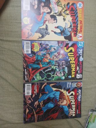 Retro Active DC INGLES 5LOTES DE 3