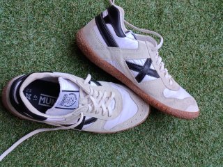 Zapatillas Munich Hombre Beige/Blanco