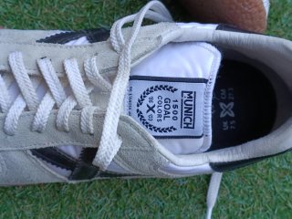Zapatillas Munich Hombre Beige/Blanco