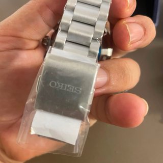 Reloj Seiko Cronógrafo Hombre Negro/Plata