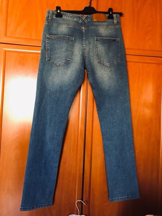 Pantalón vaquero hombre azul