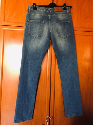 Pantalón vaquero hombre azul
