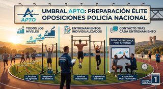 Entrenamientos mensuales opositores Policia Nacion