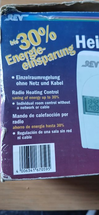Controlador Calefacción Radio REV