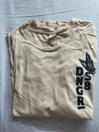 Camiseta Bershka Talla S Estampado Radical