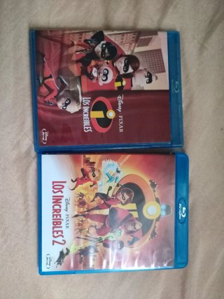 Los Increíbles 1 y 2 Blu-ray