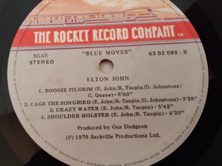 Elton John – Blue Moves | Doble Vinilo 2LP