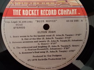 Elton John – Blue Moves | Doble Vinilo 2LP