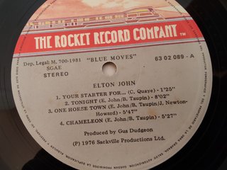 Elton John – Blue Moves | Doble Vinilo 2LP