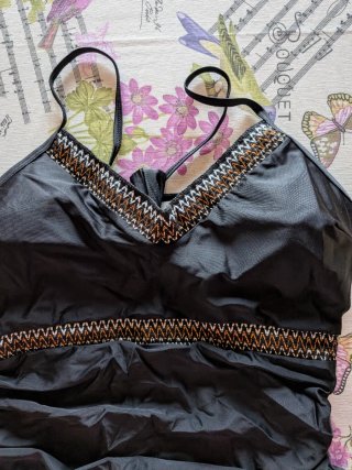 Bañador mujer negro talla XL