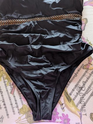 Bañador mujer negro talla XL