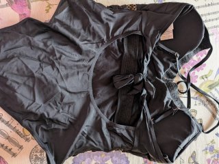 Bañador mujer negro talla XL