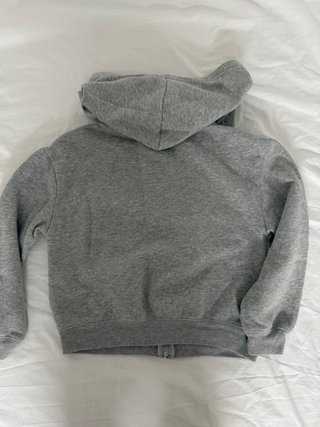 Sudadera Gap Zip Gris Niña
