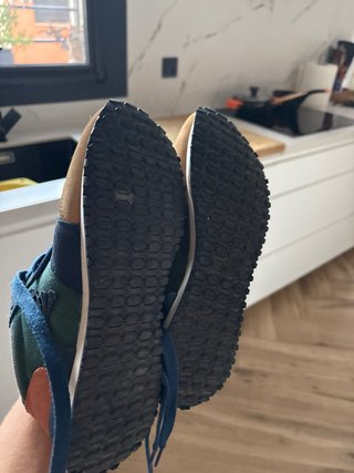 Zapatillas Scalpers azules y verdes