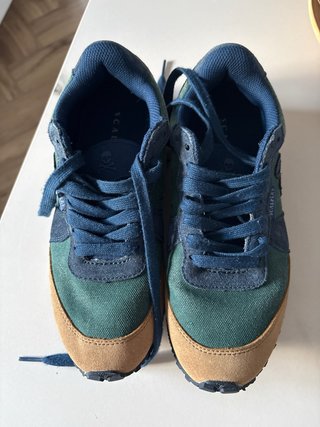 Zapatillas Scalpers azules y verdes