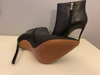 Botines de piel negros Camila's