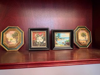 4 Cuadros Pequeños Decorativos