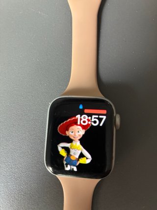 Apple Watch Serie 5 Plata Beige