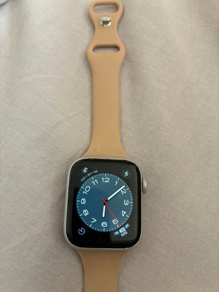 Apple Watch Serie 5 Plata Beige