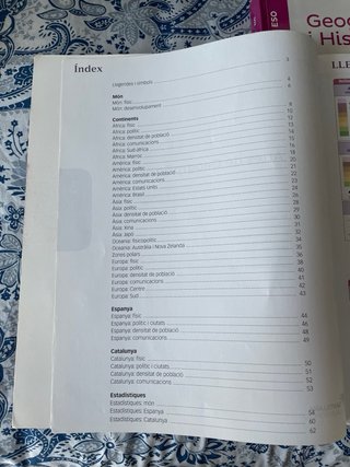 Geografia i història, 3 ESO