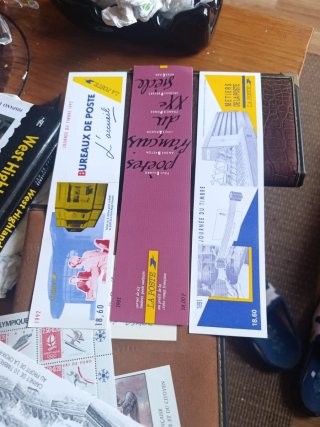 Lote Sellos Francia Hojitas y Carnets