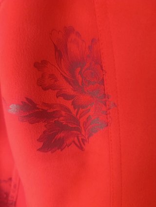 Chaqueta Desigual Roja Talla L