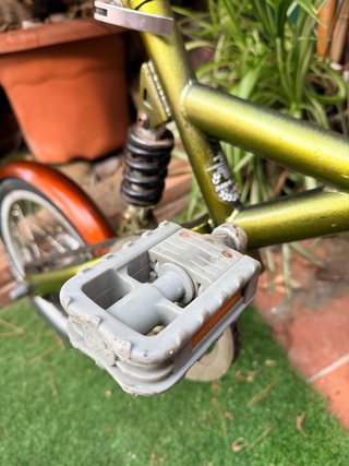 Bicicleta Ammaco Plegable Inglesa. Amortiguador