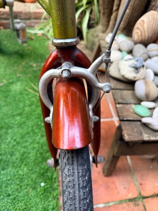 Bicicleta Ammaco Plegable Inglesa. Amortiguador