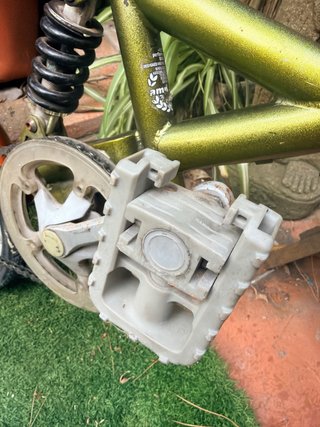 Bicicleta Ammaco Plegable Inglesa. Amortiguador