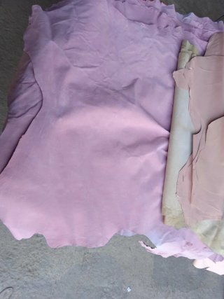 Lote de 7 kilos Piel Forro Variedad Colores