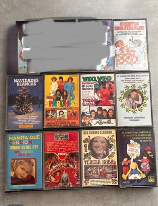 Lote de Cassettes Infantiles y Festivos