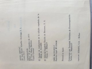 Biblia de Ierusalen plateada