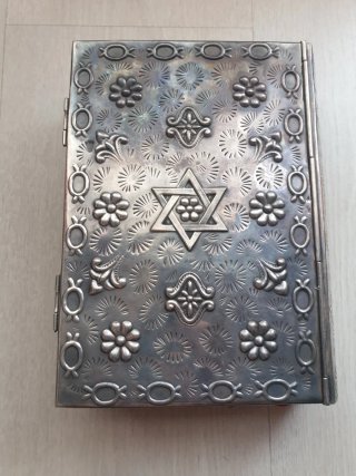 Biblia de Ierusalen plateada