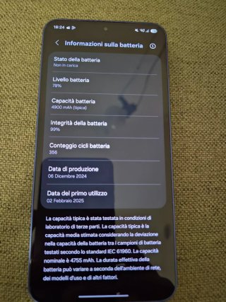 Samsung S25+ Plus 512GB Blu Navy