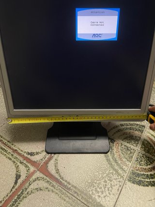 Monitor AOC 15 con altavoces integrados