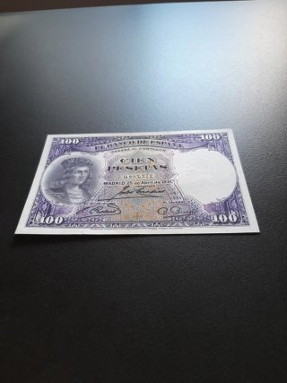 BILLETE DE 100 PESETAS DE 1931
