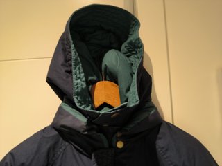 Anorak reversible talla 50 (M) azul/verde