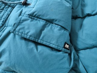 Anorak reversible talla 50 (M) azul/verde