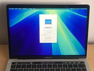 MacBook Pro 13 2019 16GB Touch Bar