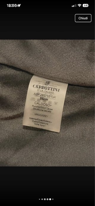 Cappottino per cane beige/marrone