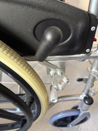 Silla de ruedas plegable aluminio 48cm