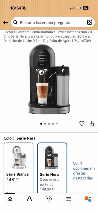 Cafetera Cecotec Cumbia