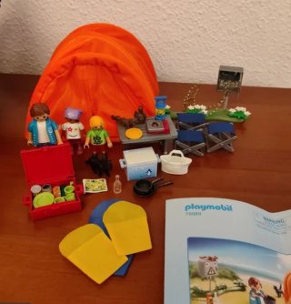 Playmobil Camping 70087 + Tienda camping 70089